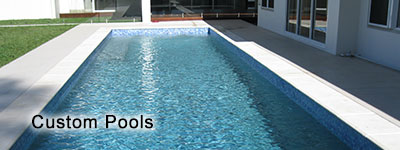 Custom Glass Pebble interior pool finish