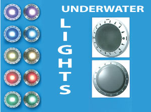 Swimming pool underwater lighting