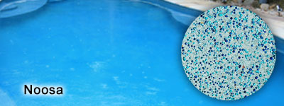 Noosa Glass Pebble interior pool finish